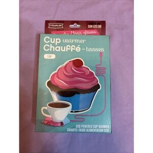 USB Powered Cupcake Cup Warmer  On/Off Switch Open Box See Pics/Desc